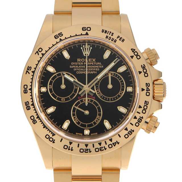 ロレックス コスモグラフ デイトナ 116508 ブラック ランダム番 中古 メンズ