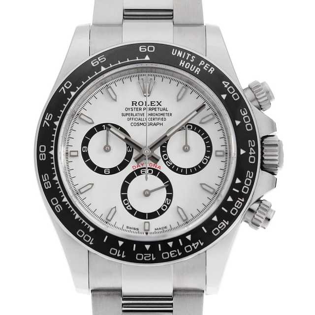 ロレックス コスモグラフ デイトナ 126500LN ホワイト ランダム番 中古 メンズ