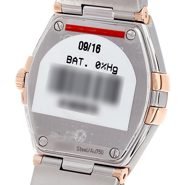 オメガ コンステレーション ブラッシュ クォーツ 123.20.24.60.05.001 新品 レディース