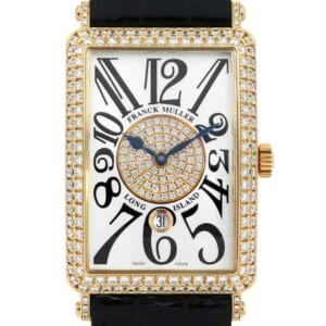 フランクミュラー ロングアイランド ベゼルダイヤ 1150SC DT D 1P YG 中古 メンズ