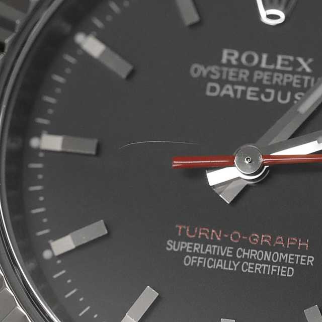 ロレックス ターノグラフ 116264 ブラック バー 5列 ジュビリーブレス Z番 中古 メンズ