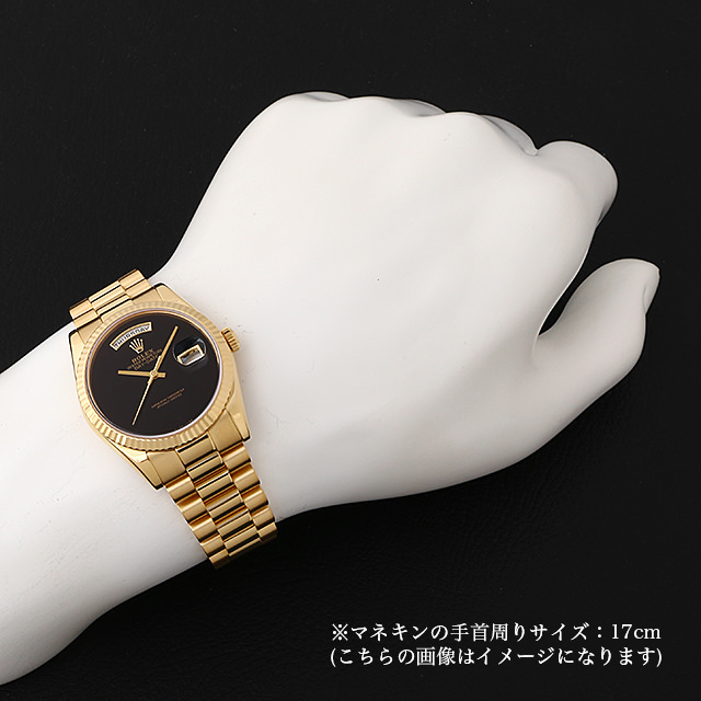 ロレックス デイデイト 118238 オニキス F番 中古 メンズ 商品画像 4