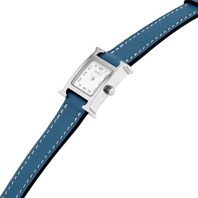 エルメス Hウォッチミニ HH1.110 中古 レディース