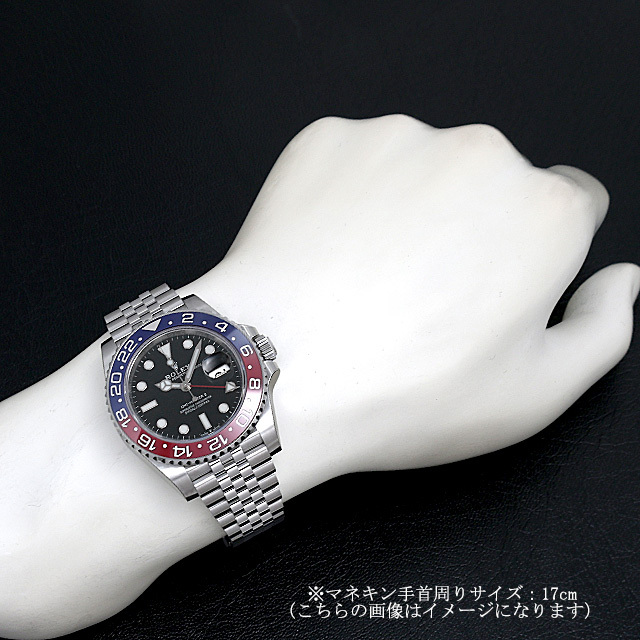 ロレックス GMTマスターII 126710BLRO 新品 メンズ