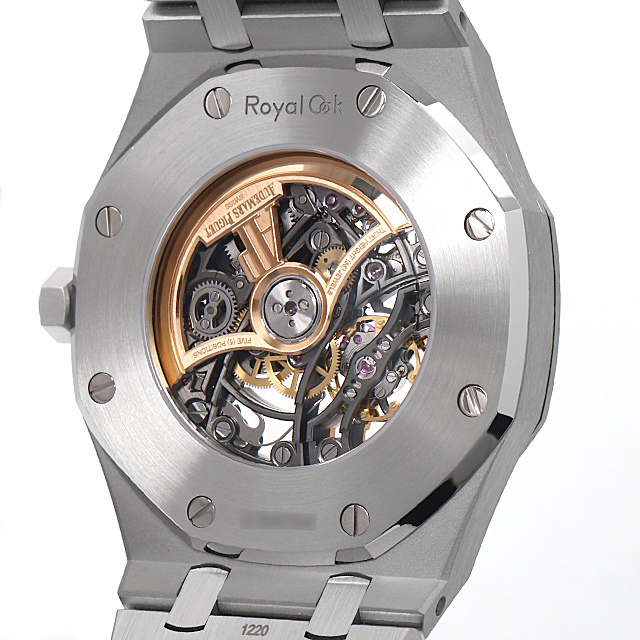 オーデマピゲ ロイヤルオーク ダブルバランスホイール オープンワーク 15407ST.OO.1220ST.01 新品 メンズ