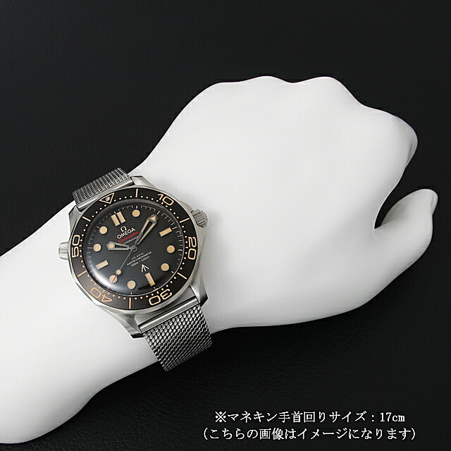 オメガ シーマスターダイバー300M コーアクシャル マスタークロノメーター007 210.90.42.20.01.001 新品 メンズ