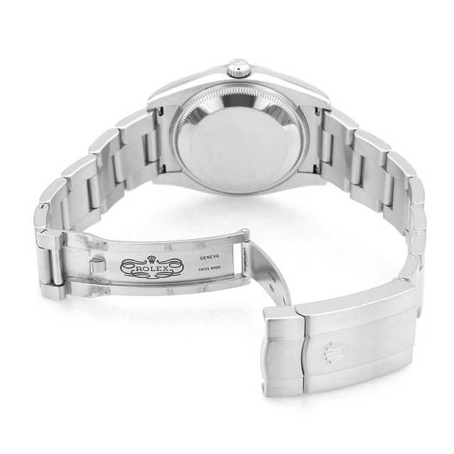 ロレックス エアキング 114200 シルバー 369ホワイトバー Z番 中古 メンズ