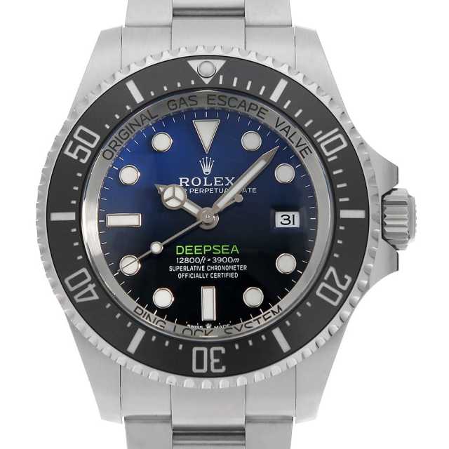ロレックス ディープシー D-BLUE SEA-DWELLER表記無し 136660 ブルー ランダム番 中古 メンズ