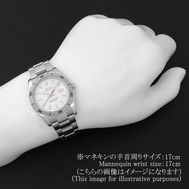 ロレックス ターノグラフ 116264 ホワイト バー 3列 オイスターブレス D番 中古 メンズ