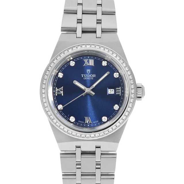 チューダー ロイヤル 8Pダイヤ 28320-0002 中古 ボーイズ(ユニセックス)