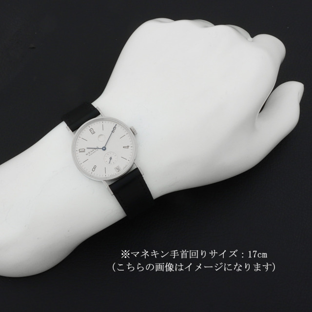 ノモス タンジェント デイト パワーリザーブ TN1D1W2RD(131) WEB限定品 メンズ