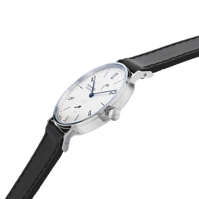 ノモス タンジェント デイト パワーリザーブ TN1D1W2RD(131) WEB限定品 メンズ