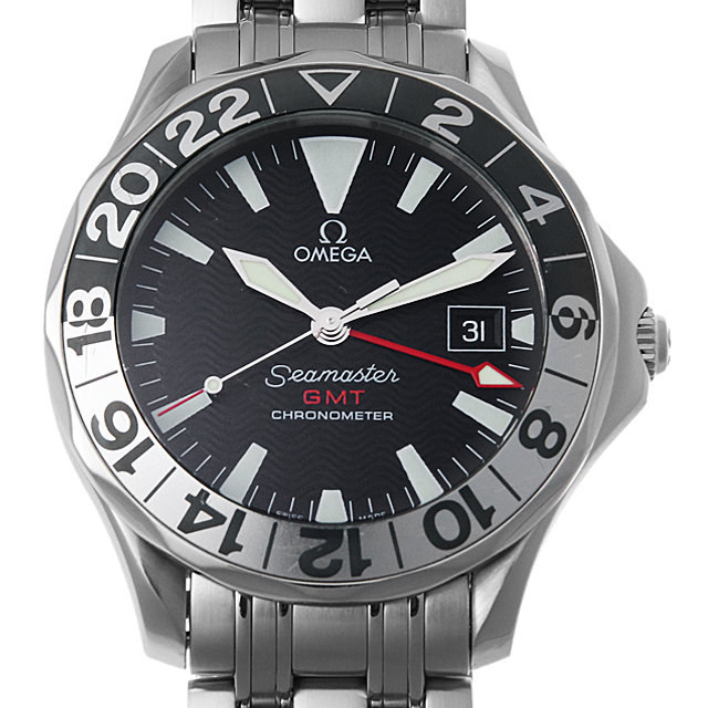 オメガ シーマスター300Ｍ GMT 50周年記念モデル 2534.50 中古 メンズ