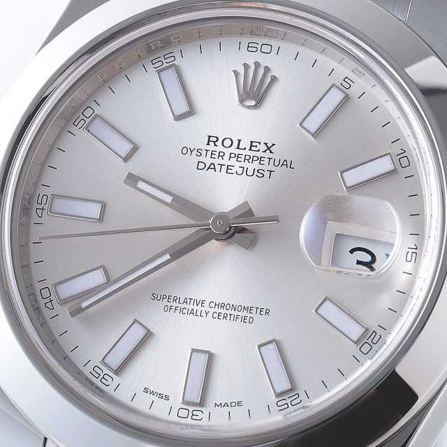ロレックス デイトジャストII 116300 シルバー ランダム番 中古 メンズ