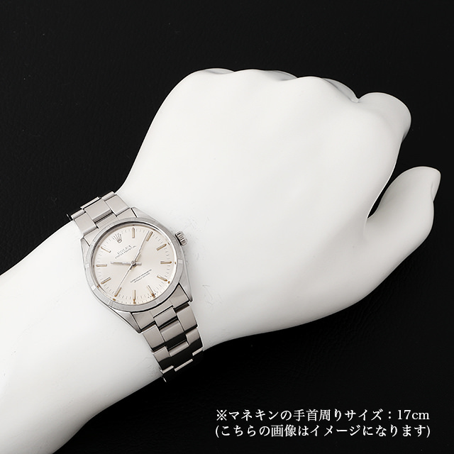 ロレックス オイスターパーペチュアル クロノメーター 1003 シルバー/バー 39番 アンティーク メンズ
