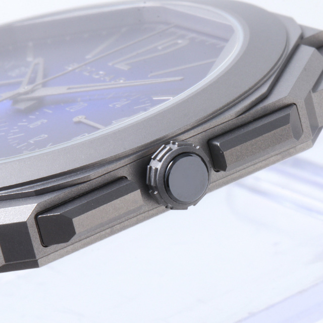ブルガリ オクト フィニッシモ クロノグラフ GMT 103889 中古 メンズ
