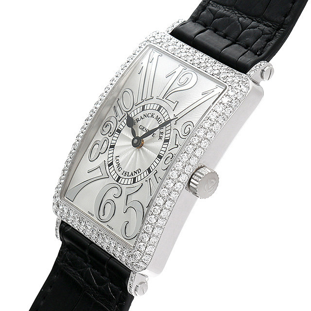 フランクミュラー ロングアイランド ベゼルダイヤ 1000SC D OG 中古 メンズ