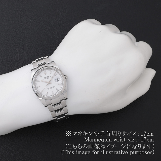 ロレックス オイスターパーペチュアル デイト 115200 ホワイト バー ランダム番 中古 メンズ