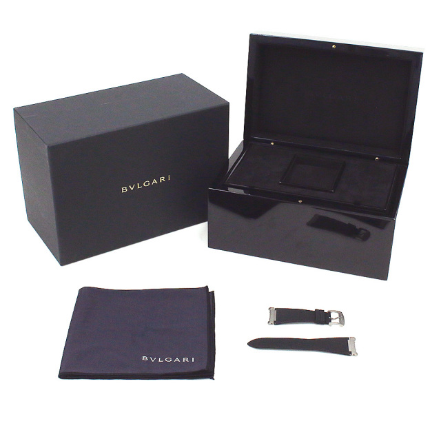 ブルガリ オクト フィニッシモ クロノグラフ GMT 103889 中古 メンズ