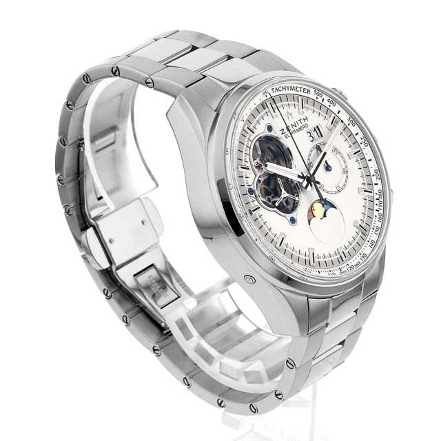 ゼニス エルプリメロ クロノマスターオープン ムーン&サンフェイズ 03.2160.4047/01.M2160 中古 メンズ