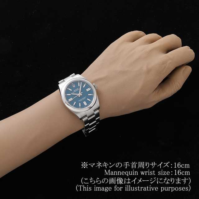 ロレックス オイスターパーペチュアル41 134300 メッドブルー ランダム番 中古 メンズ 商品画像 6