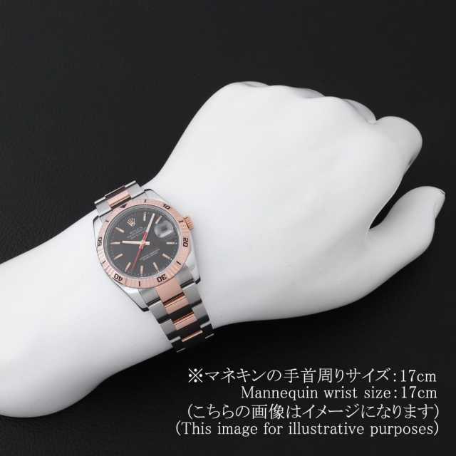 ロレックス ターノグラフ 116261 ブラック バー D番 中古 メンズ