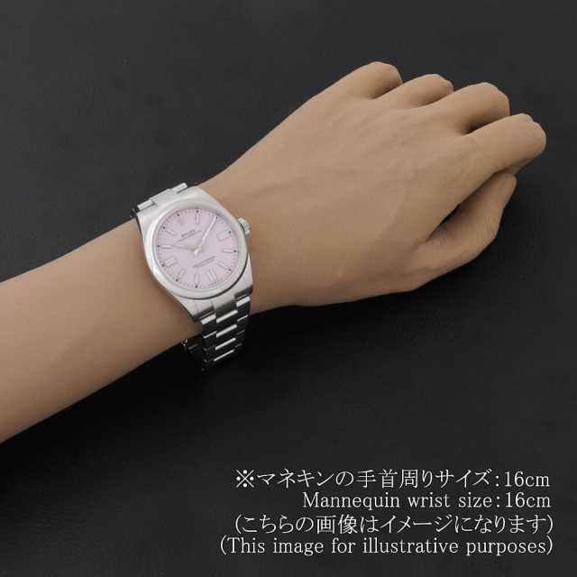 ロレックス オイスターパーペチュアル 134300 キャンディピンク ランダム番 未使用 メンズ
