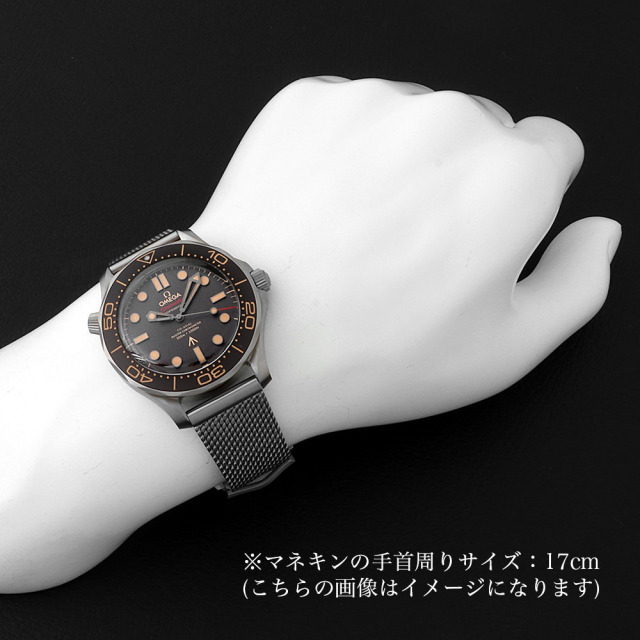 オメガ シーマスターダイバー300M コーアクシャル マスタークロノメーター007 210.90.42.20.01.001 新品 メンズ