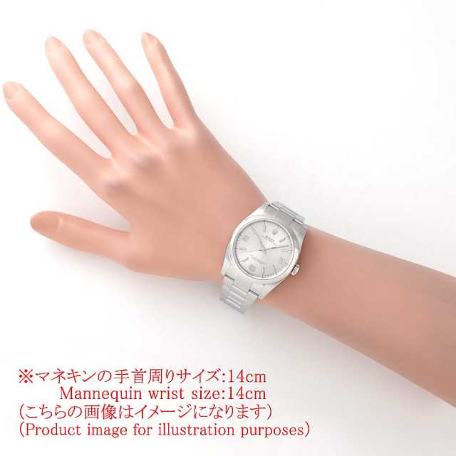 ロレックス オイスターパーペチュアル 116000 シルバー 369ホワイトバー ランダム番 中古 メンズ