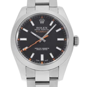 ロレックス ミルガウス 116400 ブラック V番 中古 メンズ