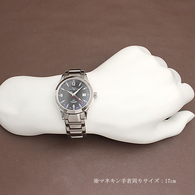 ボールウォッチ エンジニアII オハイオ GMT GM1032C-S2CJ-BK 新品 メンズ