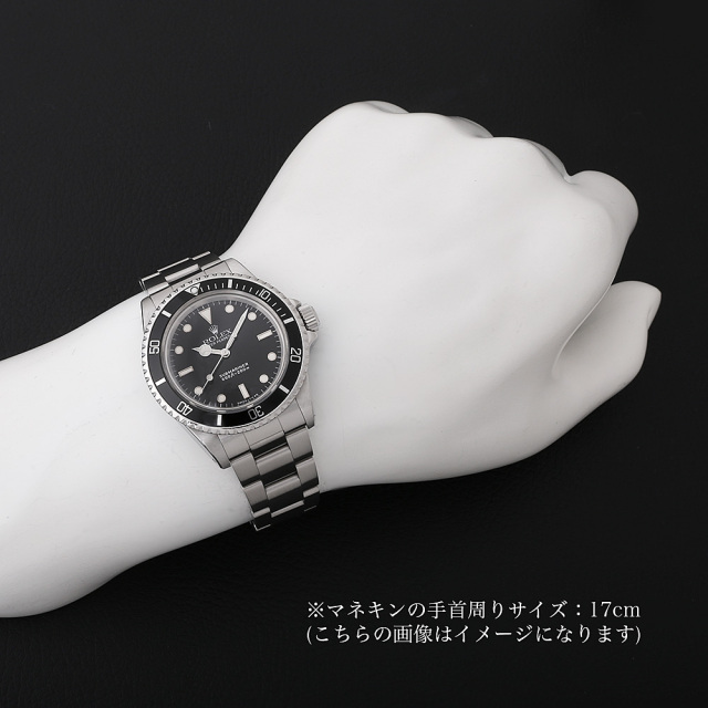 ロレックス サブマリーナ 5513 ブラック フチ有 59番 アンティーク メンズ