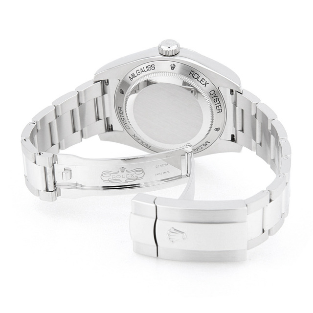 ロレックス ミルガウス 116400GV Zブルー 中古 メンズ