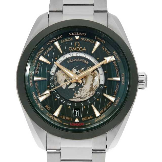 オメガ シーマスター アクアテラ 150M ワールドタイマー 220.32.43.22.10.001 中古 メンズ