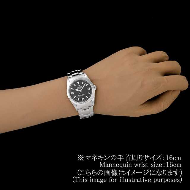 ロレックス エクスプローラーI 14270 ブラック オールトリチウム U番 中古 メンズ 商品画像 6