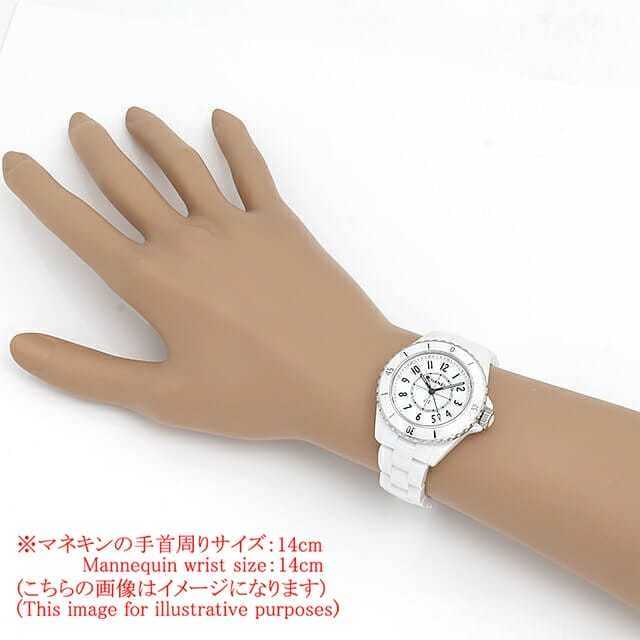 シャネル J12 白セラミック H5698 新品 レディース