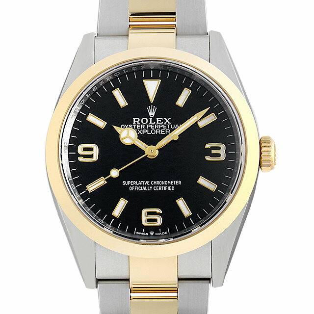 ロレックス エクスプローラー 124273 ブラック ランダム番 未使用 メンズ