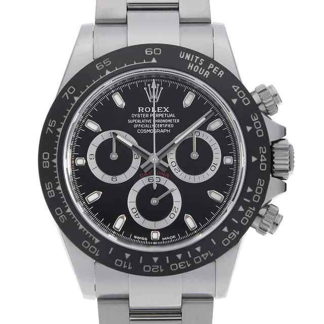 ロレックス コスモグラフ デイトナ 116500LN ブラック ランダム番 中古 メンズ