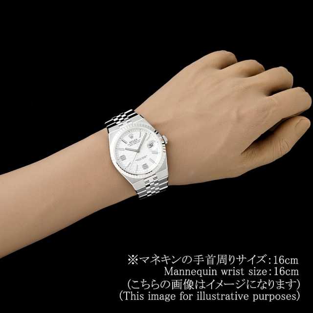ロレックス ランドドゥエラー 36 127234 ホワイト ハニカムモチーフ 69アラビア ランダム番 中古 メンズ 商品画像 6