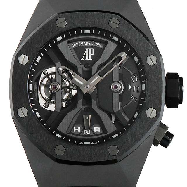 オーデマピゲ ロイヤルオーク GMT トゥールビヨン コンセプト 26560IO.OO.D002CA.01.A 中古 メンズ