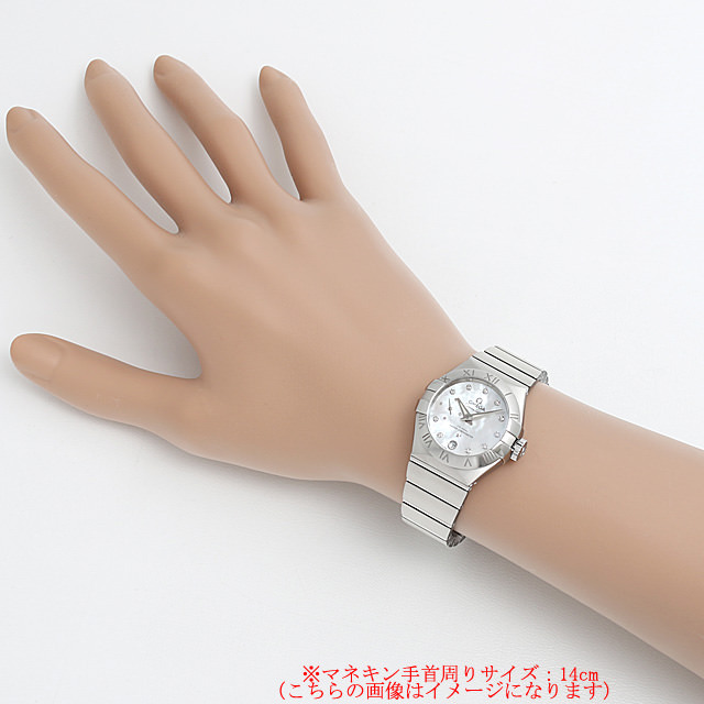 オメガ コンステレーション ブラッシュ プチセコンド 127.10.27.20.55.001 新品 レディース