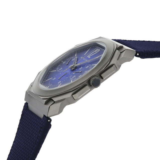 ブルガリ オクト フィニッシモ クロノグラフ GMT 103889 中古 メンズ