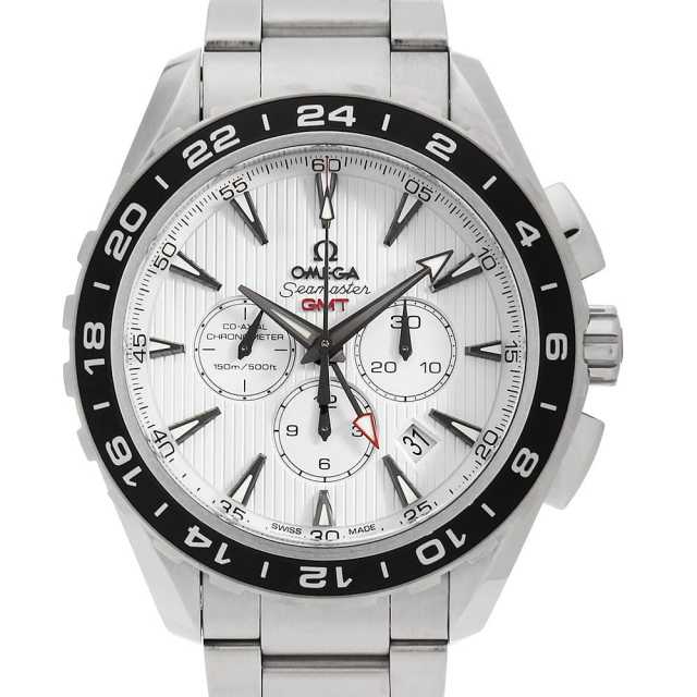 オメガ シーマスター アクアテラ GMT クロノグラフ 150M 231.10.44.52.04.001 中古 メンズ