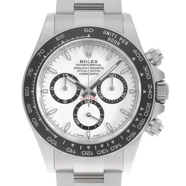ロレックス コスモグラフ デイトナ 126500LN ホワイト ランダム番 中古 メンズ