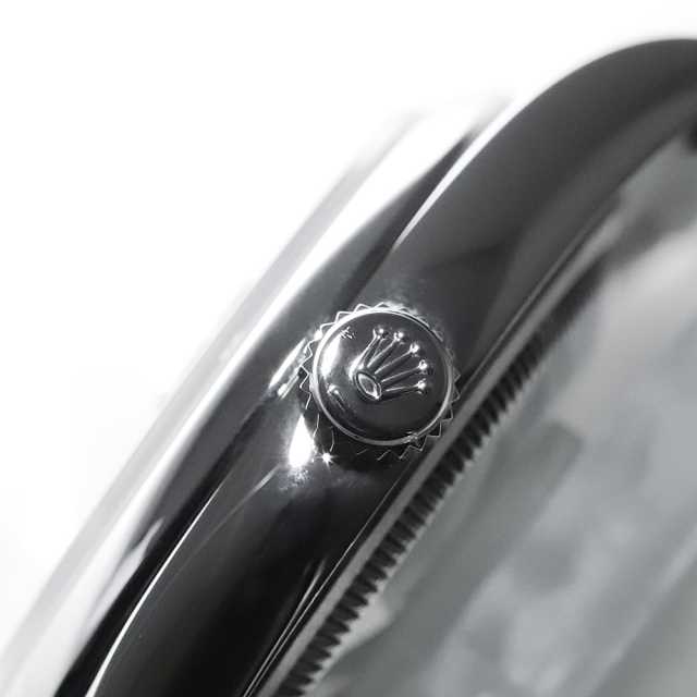 ロレックス デイトジャスト 116200 ブラック 彫りコンピューター ローマ M番 中古 メンズ