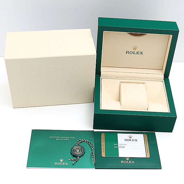 ロレックス デイトジャスト 116200 シルバー/アラビア ランダムシリアル 中古 メンズ