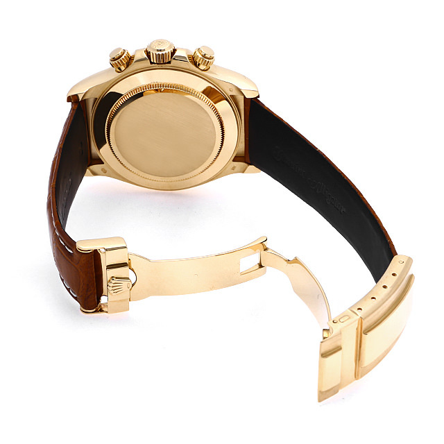 ロレックス コスモグラフ デイトナ 116518NR イエローシェル/ローマ P番 中古 メンズ