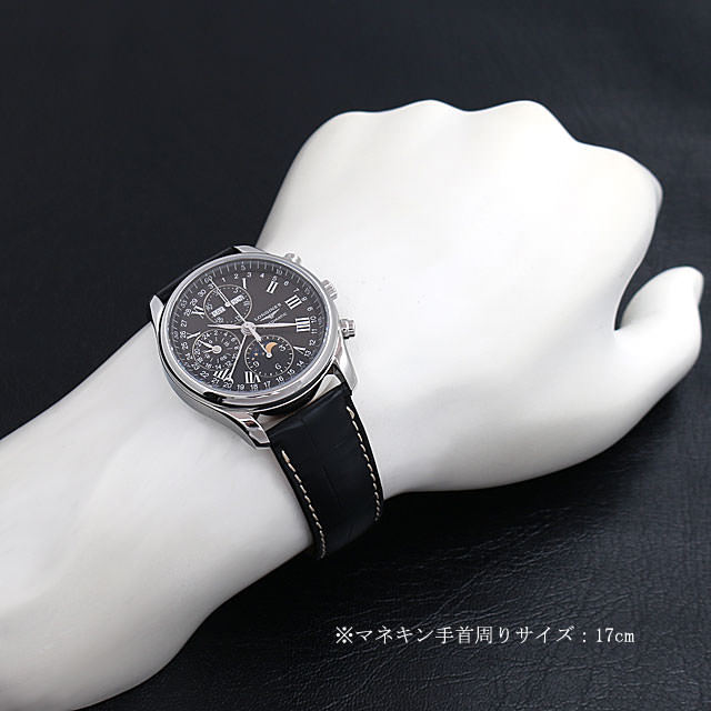 ロンジン マスターコレクション クロノグラフ ムーンフェイズ L2.673.4.51.7 新品 メンズ