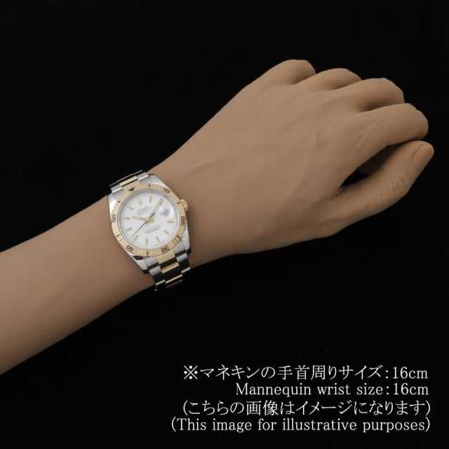 ロレックス ターノグラフ 日本限定300本 116263 ホワイト 3列 オイスターブレス F番 中古 メンズ