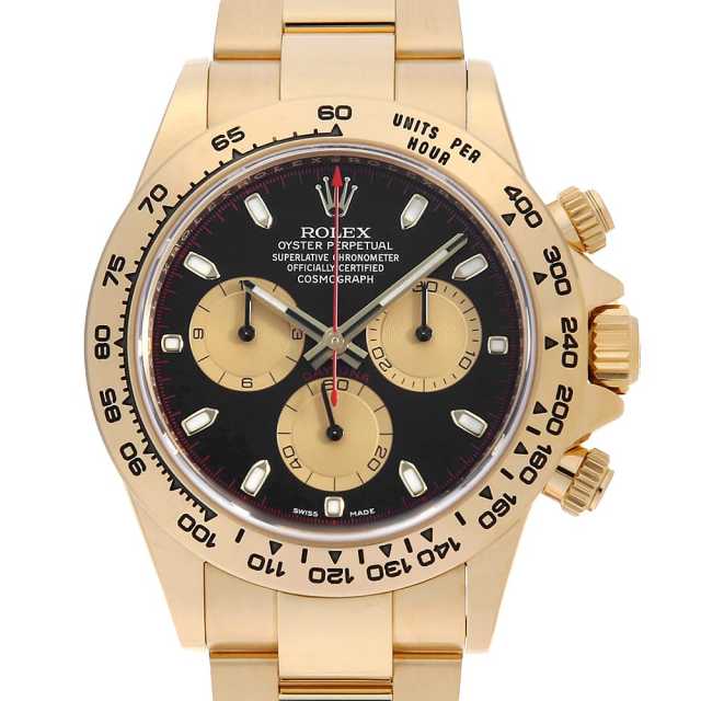 ロレックス コスモグラフ デイトナ 116508 ブラック ×シャンパン ランダム番 中古 メンズ